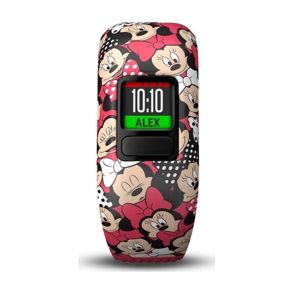 Garmin vívofit® jr. 2 - Minni Mouse, rød
