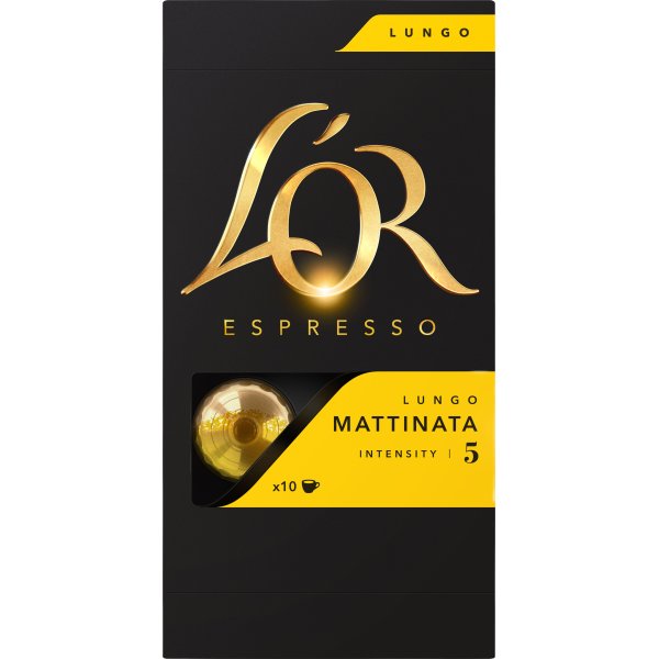 L'Or Capsule Mattinata Kaffekapsler, 10 stk.