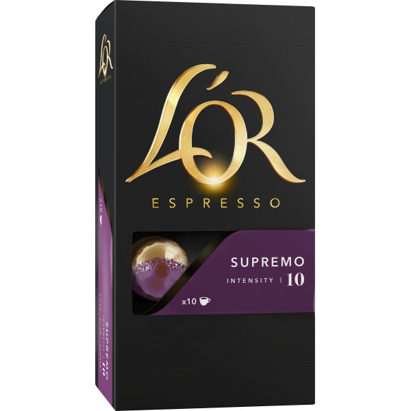 Lór capsule Supremo Kaffekapsler, 10 stk.