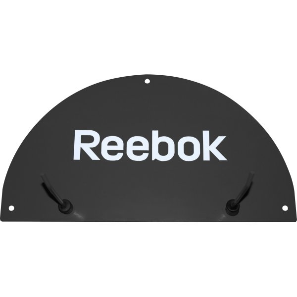 Reebok Studio wall mat rack, sort
