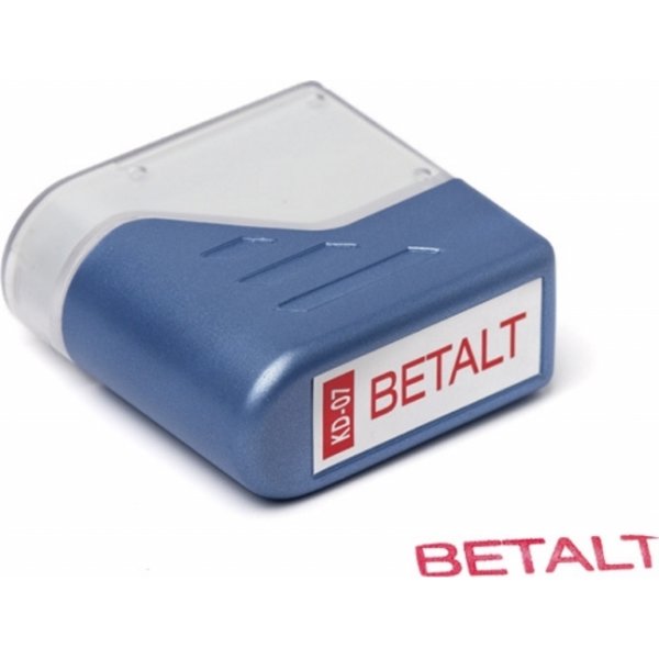 Deskmate Stempel | Betalt