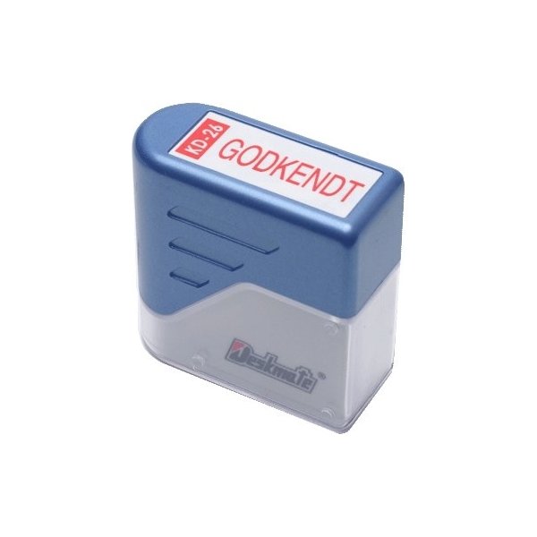 Deskmate Stempel | Godkendt