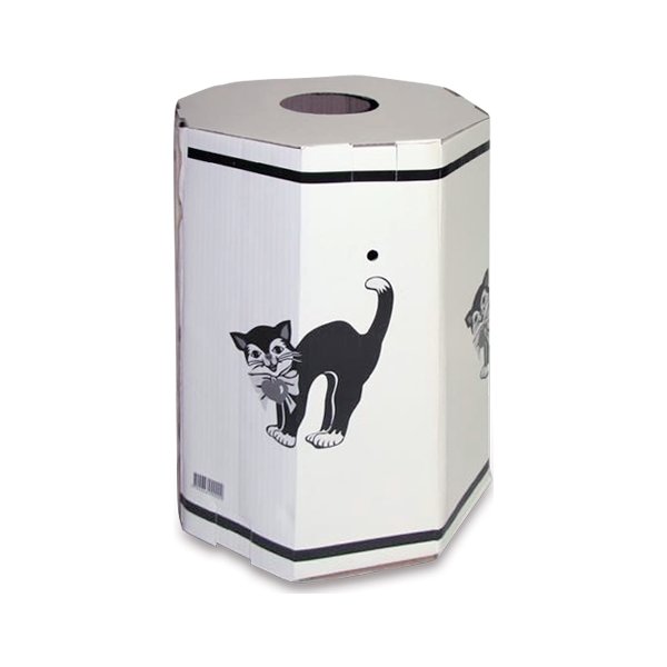 Fastelavnstønde i pap, H.38 x B.30 cm