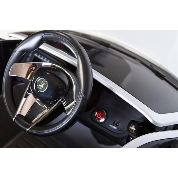 El-drevet Maserati Alfieri bil 12V, sølv
