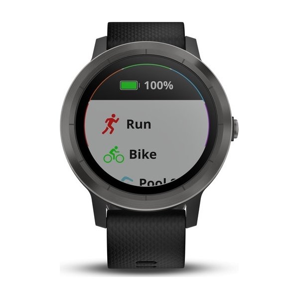 Garmin vívoactive® 3 GPS-smartwatch, sort/grå