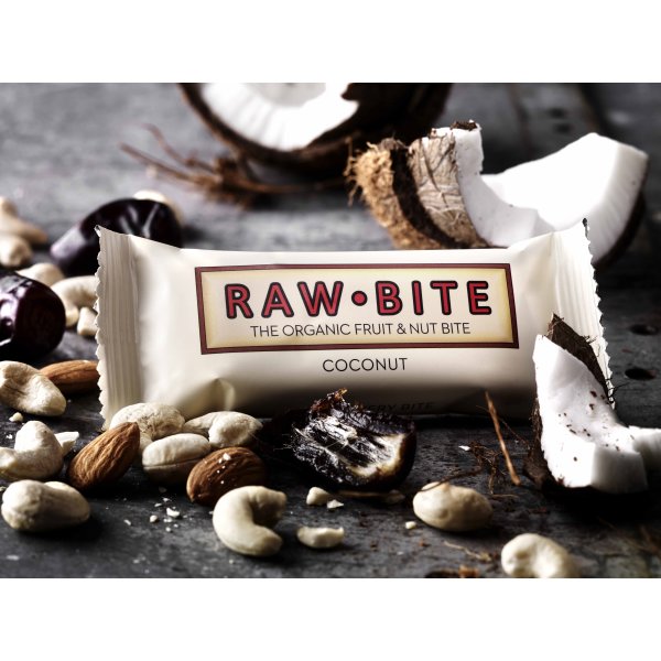Rawbite Coconut Snackbar, 50g