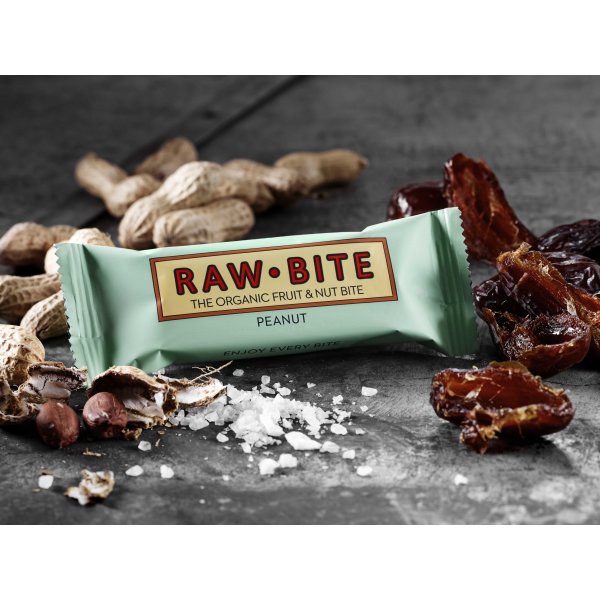 Rawbite Peanut Snackbar, 50g