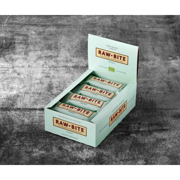 Rawbite Peanut Snackbar, 50g