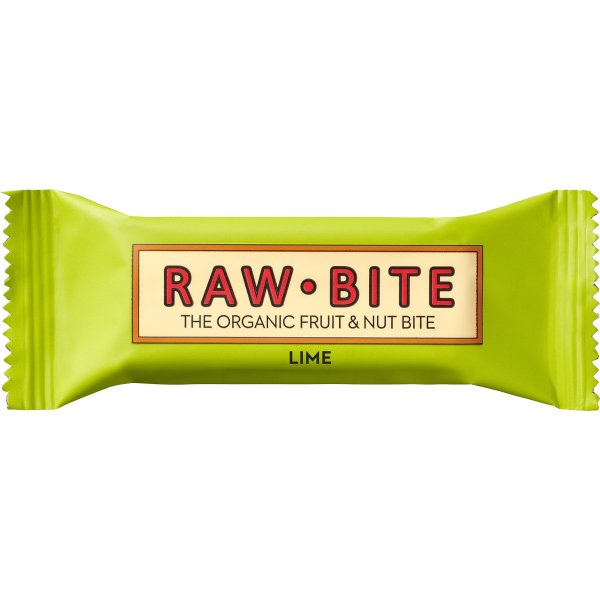 Rawbite Spicy Lime Snackbar, 50g