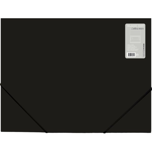 Docusmart Elastikmappe A3 | PP | Sort