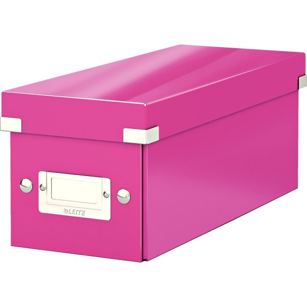 Leitz Click & Store CD-boks, pink