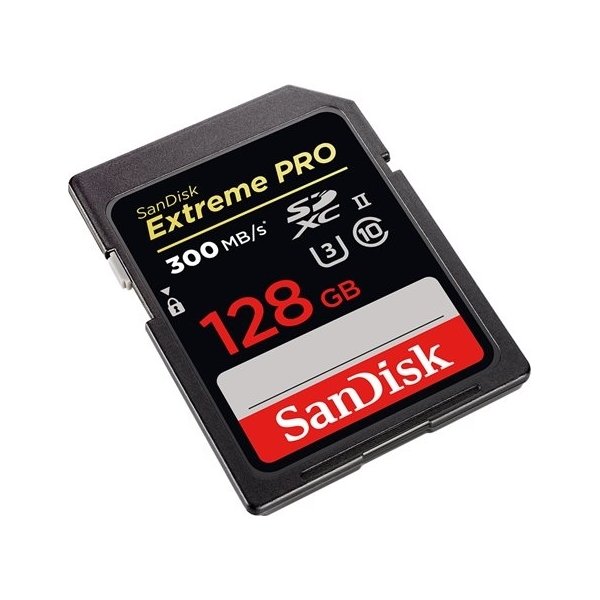 SANDISK Extreme Pro SDXC 128GB - 300MB/s UHS-II