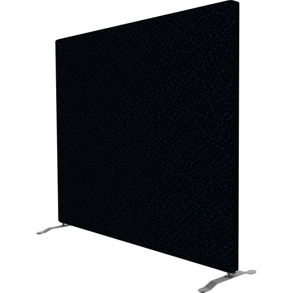 Easy skærmvæg H125xB160 cm sort, inkl. ben