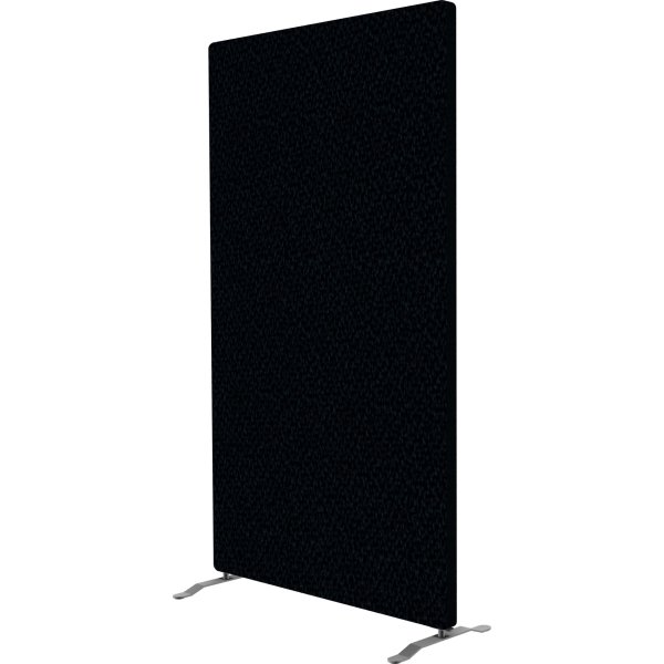 Easy skærmvæg H170xB100 cm sort, inkl. ben
