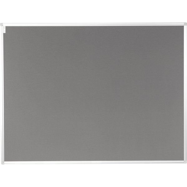 Vanerum opslagstavle 102,5x152,5 cm, grå bomuld
