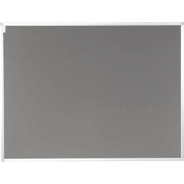 Vanerum opslagstavle 122,5x202,5 cm, grå filt