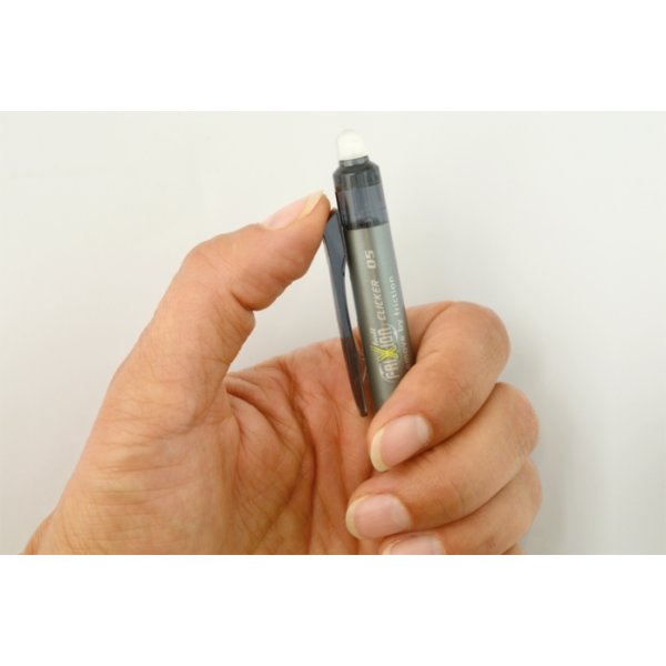 Pilot Frixion Clicker kuglepen, 0,5 mm, blå