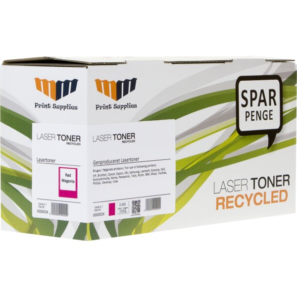 MM 307A/CE743A kompatibel HP lasertoner, rød