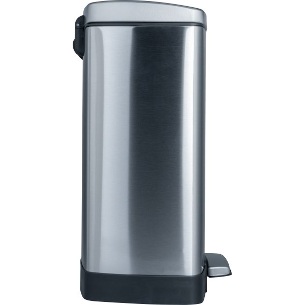 Pedalspand 12 L, mat stål