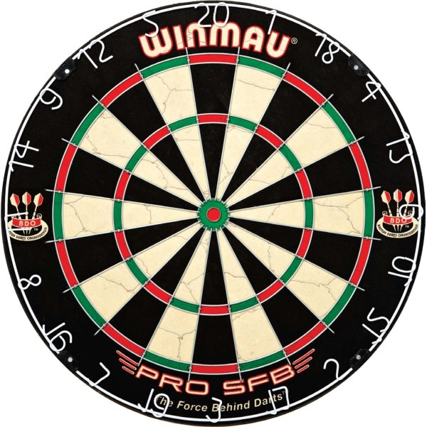 Winmau Pro SFB dartskive inkl. 2 sæt pile