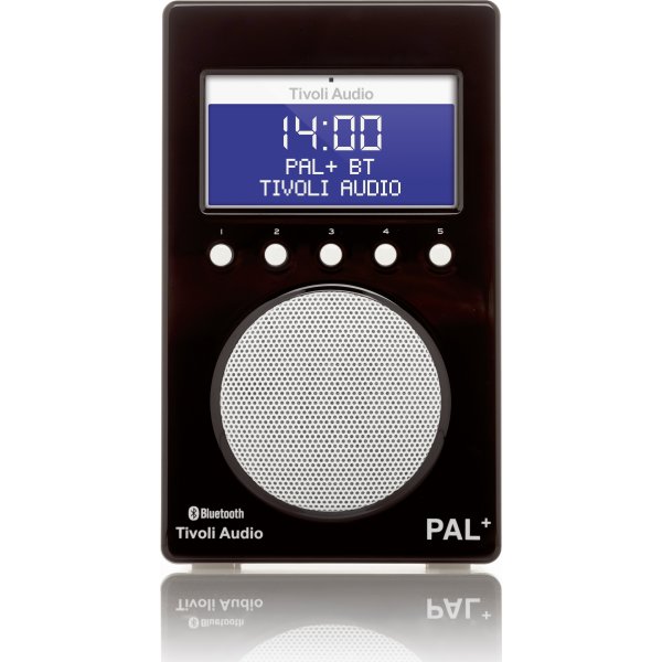 Tivoli Audio Pal+ DAB+/FM/BT Radio, glossy black