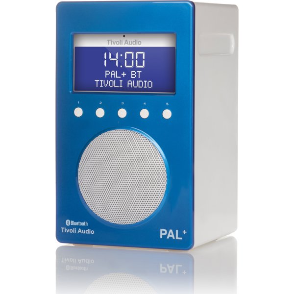 Tivoli Audio Pal+ DAB+/FM/BT radio, glossy blue