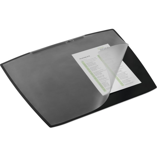Durable Artwork Skriveunderlag | Med cover | Sort