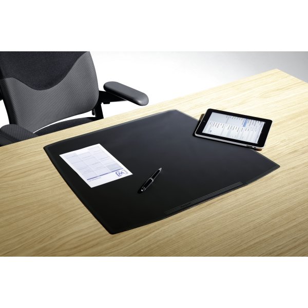 Durable Artwork Skriveunderlag | Med cover | Sort