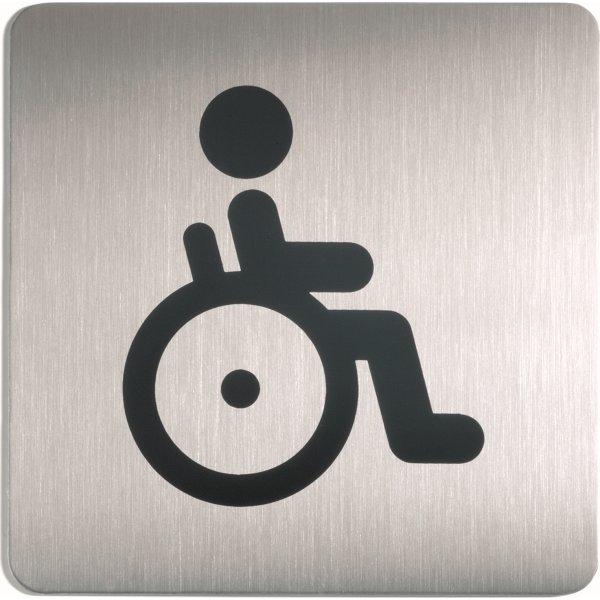 Durable Skilt | Firkantet | Handicap toilet
