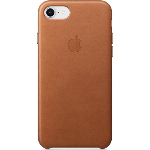 Apple iPhone 8/7 Leather Case, saddle Brown