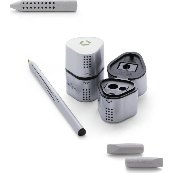 Faber-Castell Grip Trio Blyantspidser