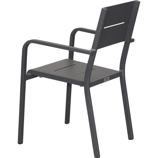 Outdoor Havemøbelsæt i aluminium, 6 pers.