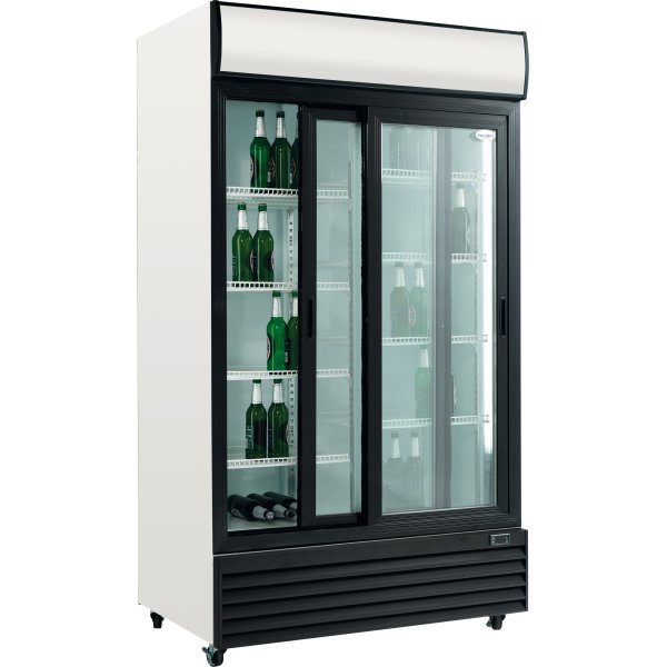Scandomestic SD 1001-SL Displaykøleskab, 1000 L.