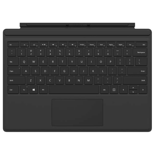 Microsoft Surface Pro Tastatur, nordisk, sort