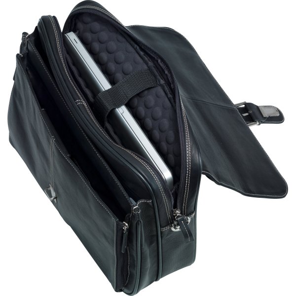 Pierre by Elba White Line 16" computertaske, sort
