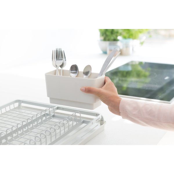 Brabantia opvaskestativ og bakke, lysegrå