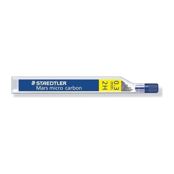 Staedtler Mars Micro 250 Stifter 2H 0,3 mm, 12 stk