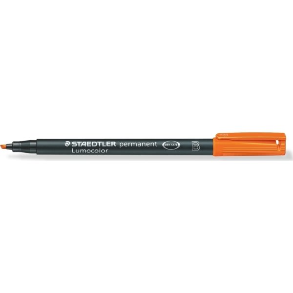Staedtler Lumocolor 314 Marker B, perm, orange