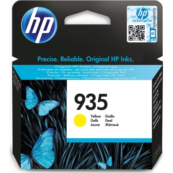 HP No935 blækpatron, blister, gul, 400s