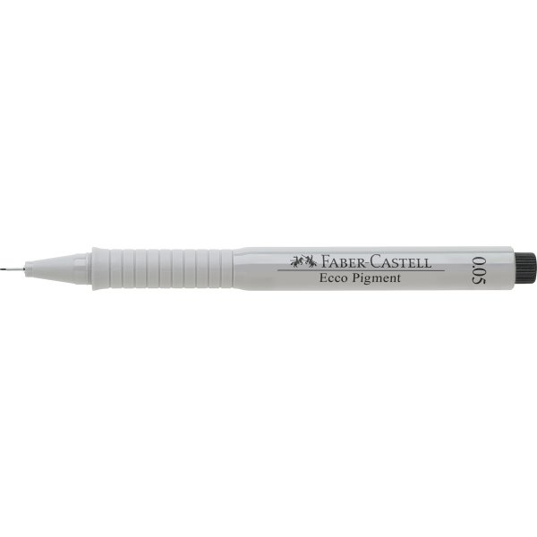 Faber-Castell Pigment Fineliner | 0,05 mm | Sort