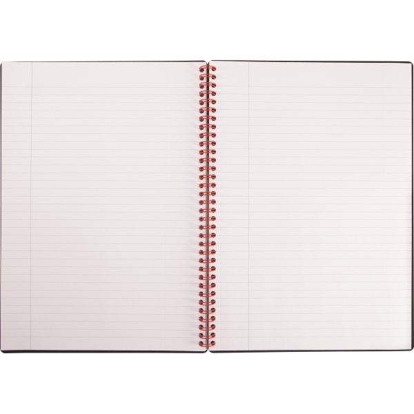 Oxford Black n'Red Spiralbog | A4 | Linjeret
