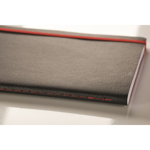Oxford Black n'Red Soft Notesbog | A5 | Linjeret