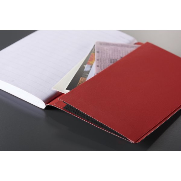 Oxford Black n'Red Soft Notesbog | A5 | Linjeret