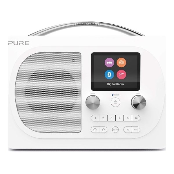 Pure Radio Evoke H4 Bluetooth m. FM/DAB/DAB+, hvid