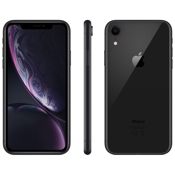 Apple iPhone XR 64GB, sort
