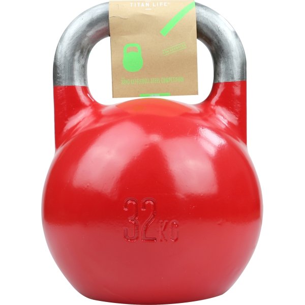 TITAN LIFE Kettlebell steel competition, 32 kg