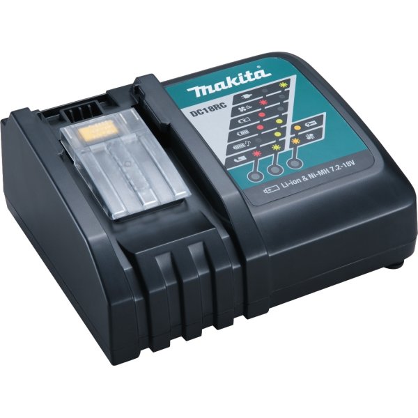 Makita Lynoplader til 14,4 + 18V batterier, DC18RC