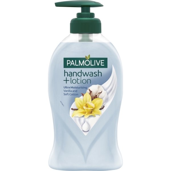 Palmolive Håndsæbe+Lotion Cotton & Vanilla, 250 ml