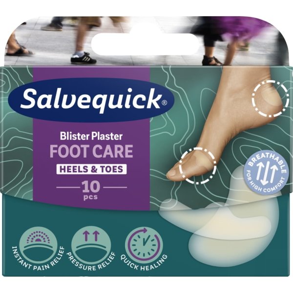 Salvequick Blister Mix plastre, 10 stk.