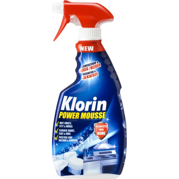 Klorin Spray | Power Mousse | 500 ml